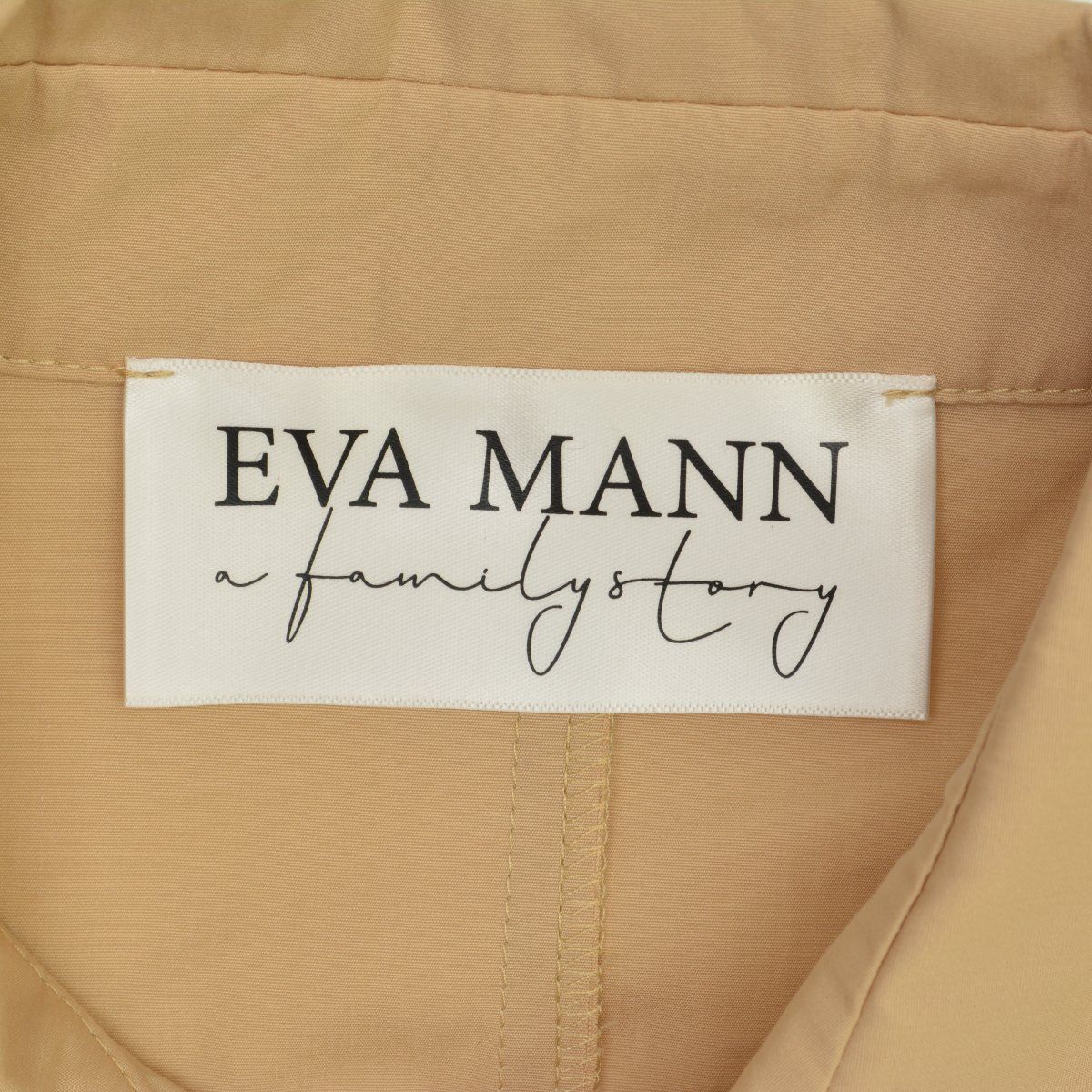 EVA MANN ボリュームスリーブ 七分袖ブラウス EVAMANN】ボリュームスリーブ七分袖ブラウス