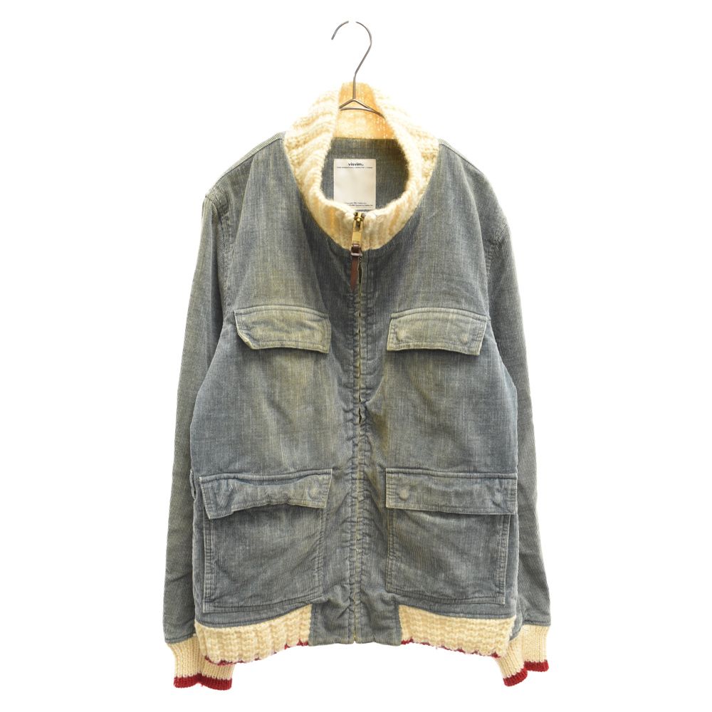 VISVIM (ヴィスヴィム) 13AW REDWOOD KNIT COLLAR JKT ニットカラー