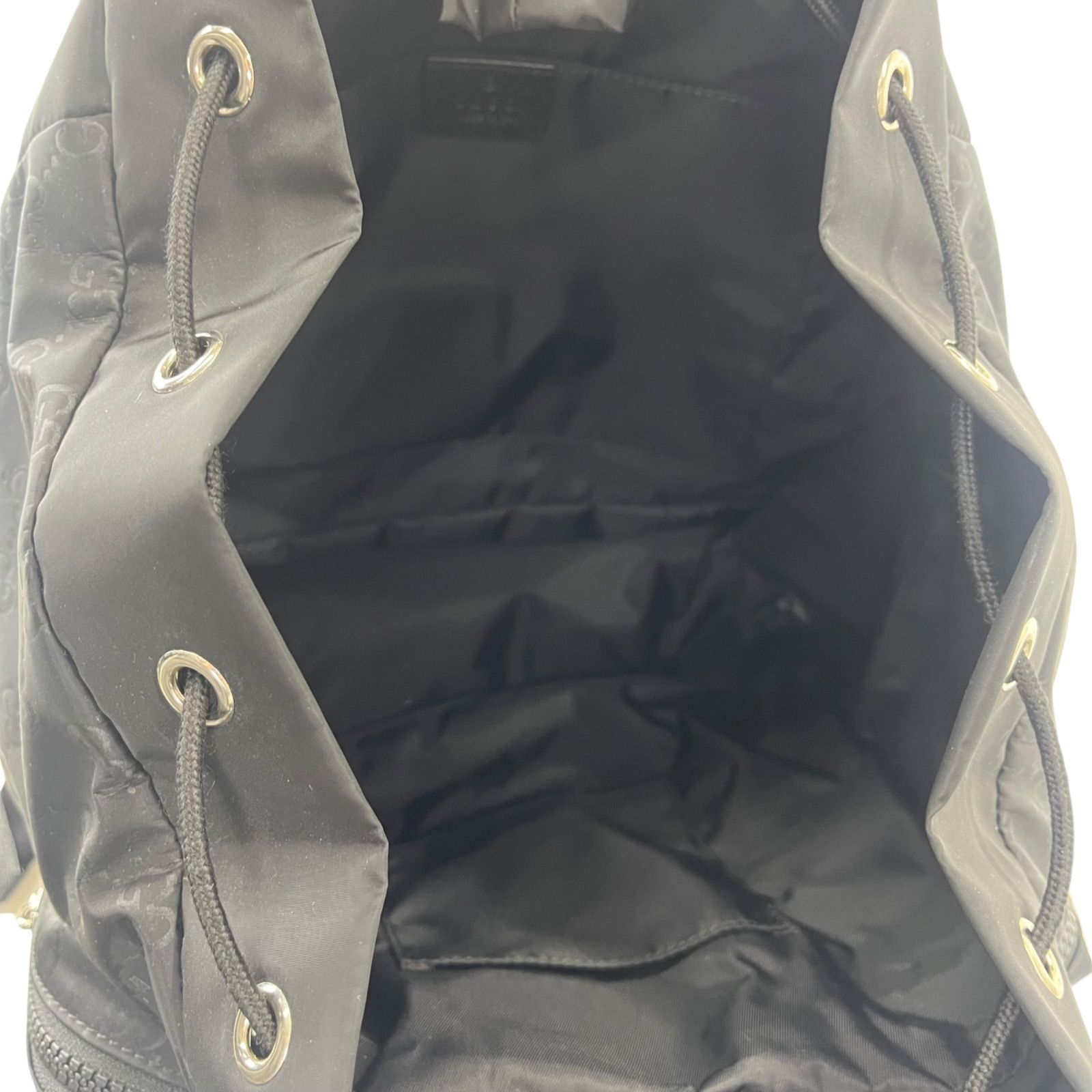 GUCCI グッチ ナイロン リュック バックパック ○美品 グッチ GUCCI ナイロン GG柄 軽量 リュック バックパック