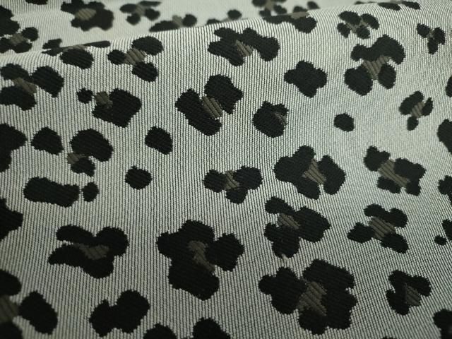 平和屋着物○全通柄袋帯 ヒョウ柄 豹柄 正絹 逸品 未使用 DAAV6184ps