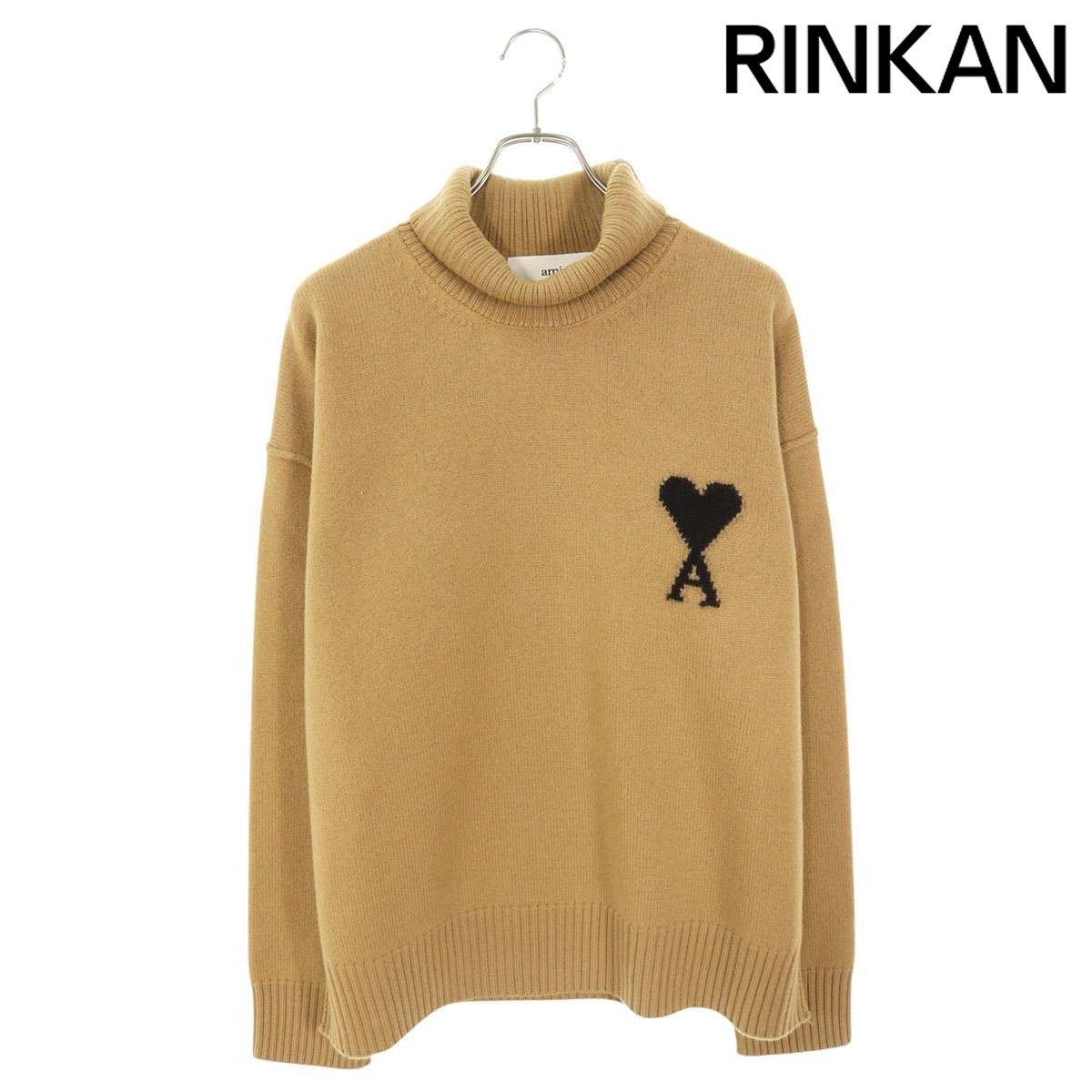 アミアレクサンドルマテュッシ 25AW UKS839 ハートA刺繍タートルネック