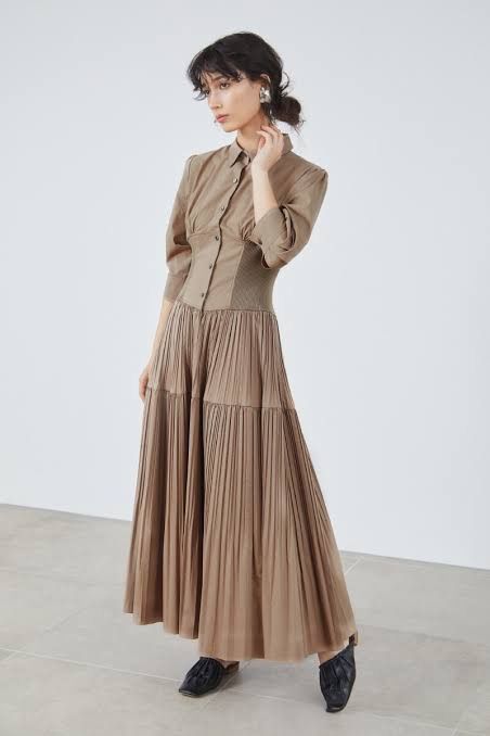 FRAY I.D ランダムプリーツシャツワンピース - メルカリ 