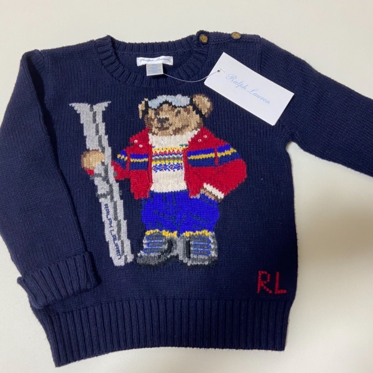 新品】Polo Ralph Lauren(ポロラルフローレン) ポロベアニット