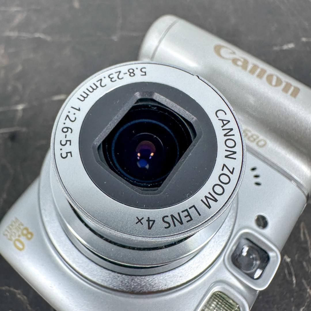 美品】Canon PowerShot A580 単3電池駆動 キャノン パワーショット