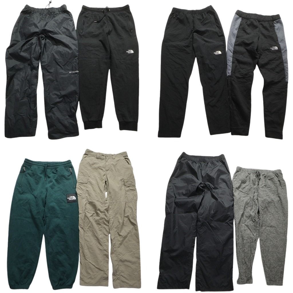 古着卸 アウトドアブランドMIX パンツ 8枚セット メンズ S |M パタゴニア ノースフェイス コロンビア 古着 NA7704