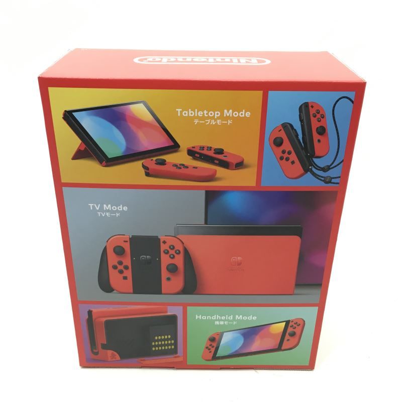 01yw0113 〇 未使用品 Nintendo Switch本体 (有機ELモデル) マリオレッド ニンテンドースイッチ 中古品 - メルカリ