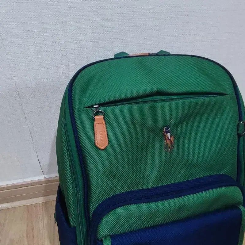 Polo Kids ポロキッズ 2025 グリーン|ネイビー バックパック
