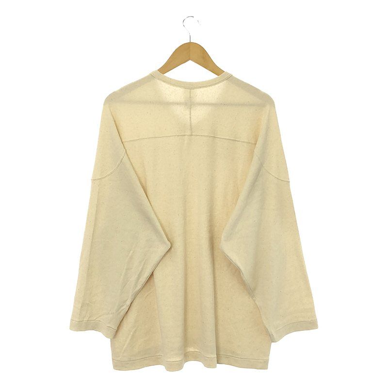 COMOLI / コモリ | 2023SS | オーバー コットンフライス ホッケー