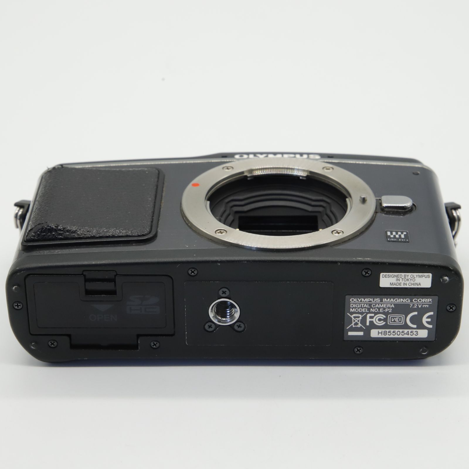 【シャッター回数6106回!】■良品■ OLYMPUS ミラーレス一眼 PEN E-P2 ボディ ブラック E-P2BODY-BLK