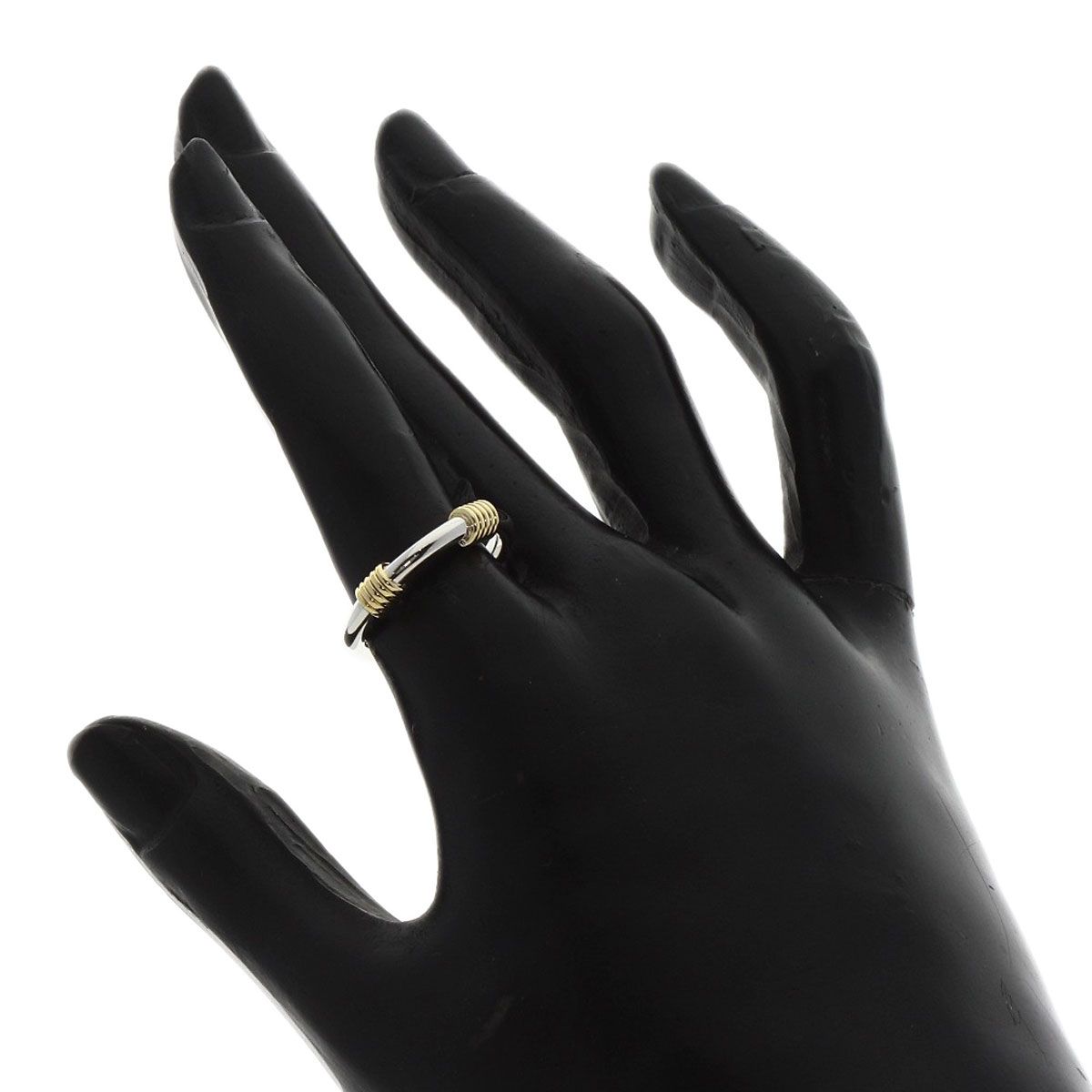 TIFFANY&Co. ティファニー バンドウィズ 2ワイヤー リング・指輪 SV