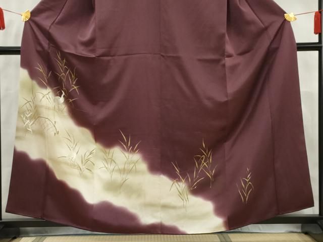 平和屋着物□訪問着 花丸文 暈し染め 金彩 正絹 逸品 AAAP6684cg 平和