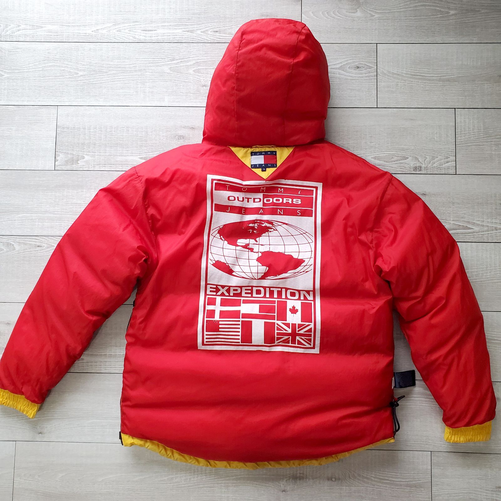 TOMMY JEANS OUTDOORS トミージーンズ□美品 18年 日本未発売 