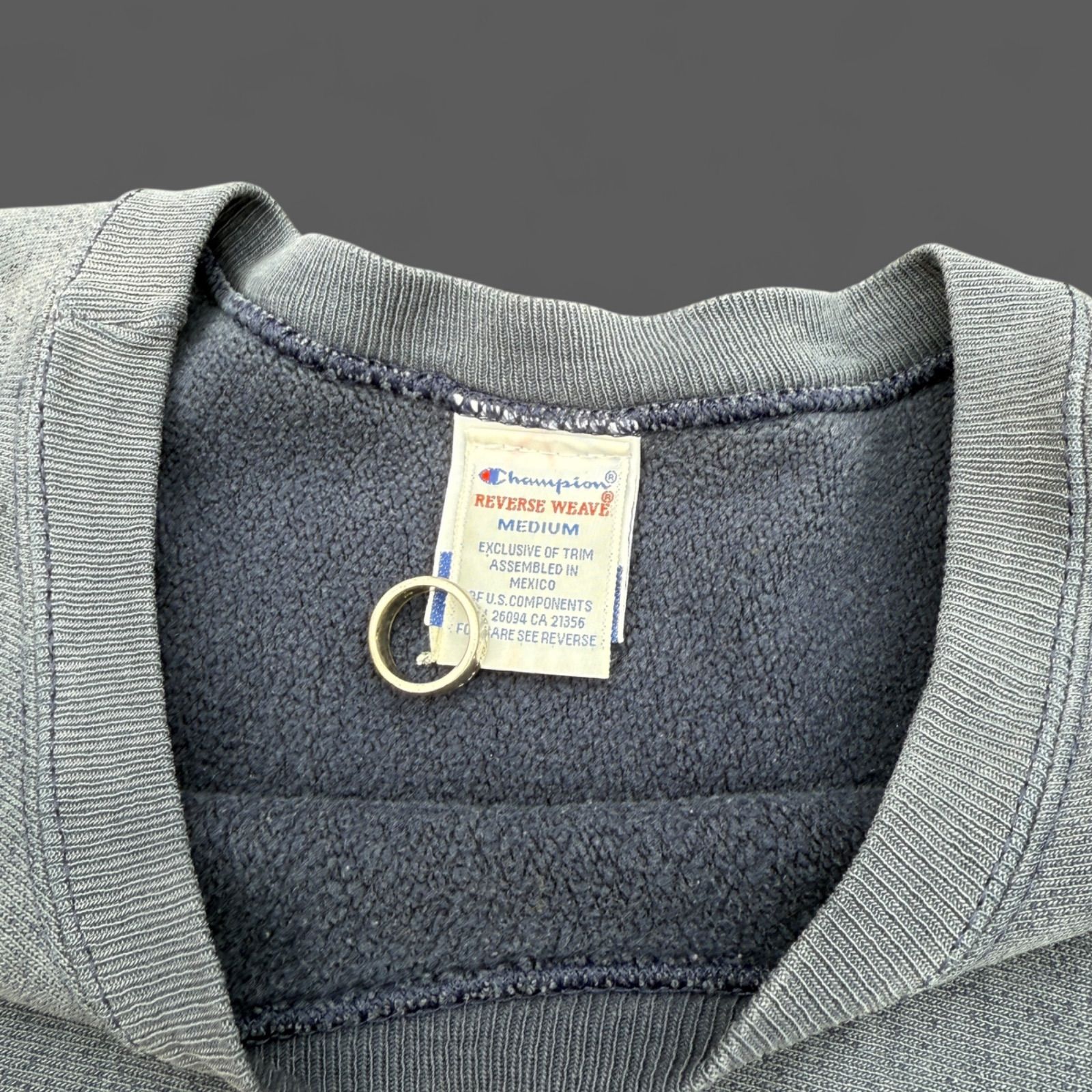90s Champion Reverse Weave 刺繍タグ 鬼フェード ボロ - メルカリ
