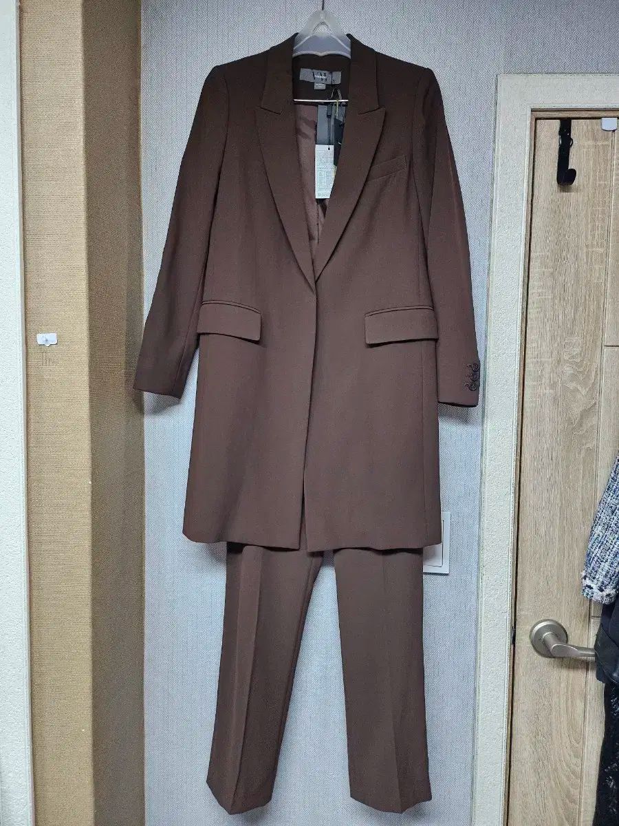 VERA WANG ヴェラウォン 茶色 レディース スーツ セット