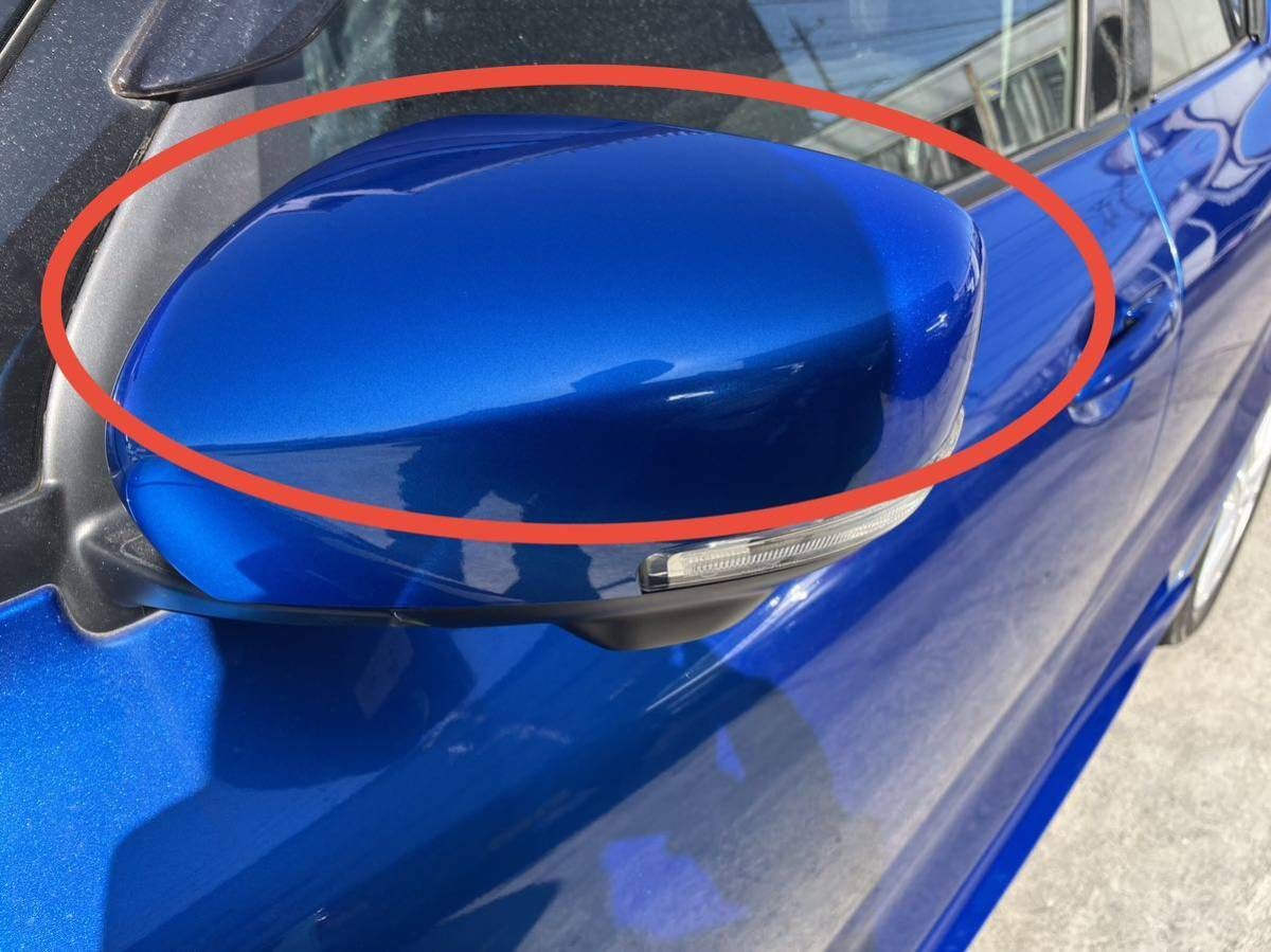 すず　0728 △ スズキ 純正 ZC33S ZC83S スイフト スポーツ 左ドアミラー