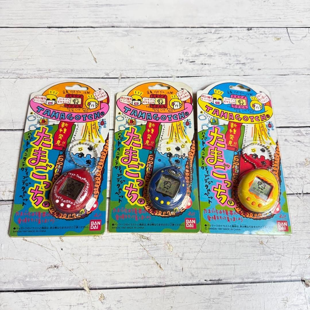 ④ 初代たまごっち 初代 たまごっち TAMAGOTCHI 3個セット