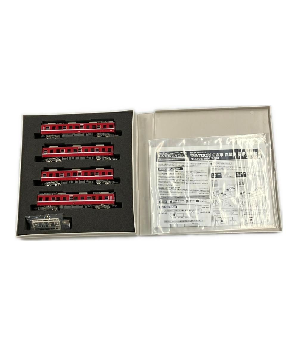 訳あり グリーンマックス 1|150 4596 京急700形2次車 自幕車基本4両編成セット 動力付き 鉄道模型