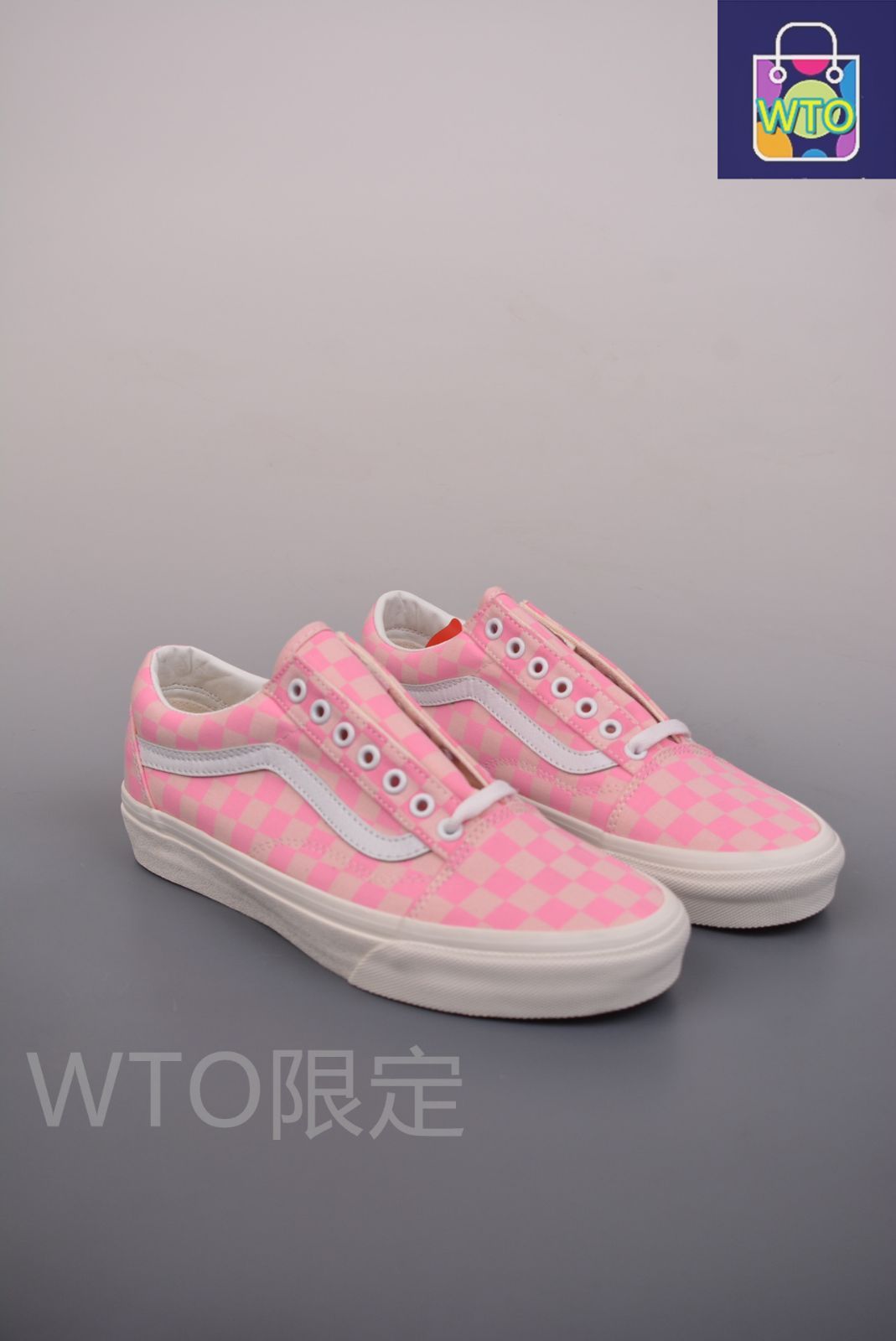 今日 Vans Old Skool ピーチ チェッカーボード スニーカー 送料無料 在庫 の な価格です -WTO輸入2