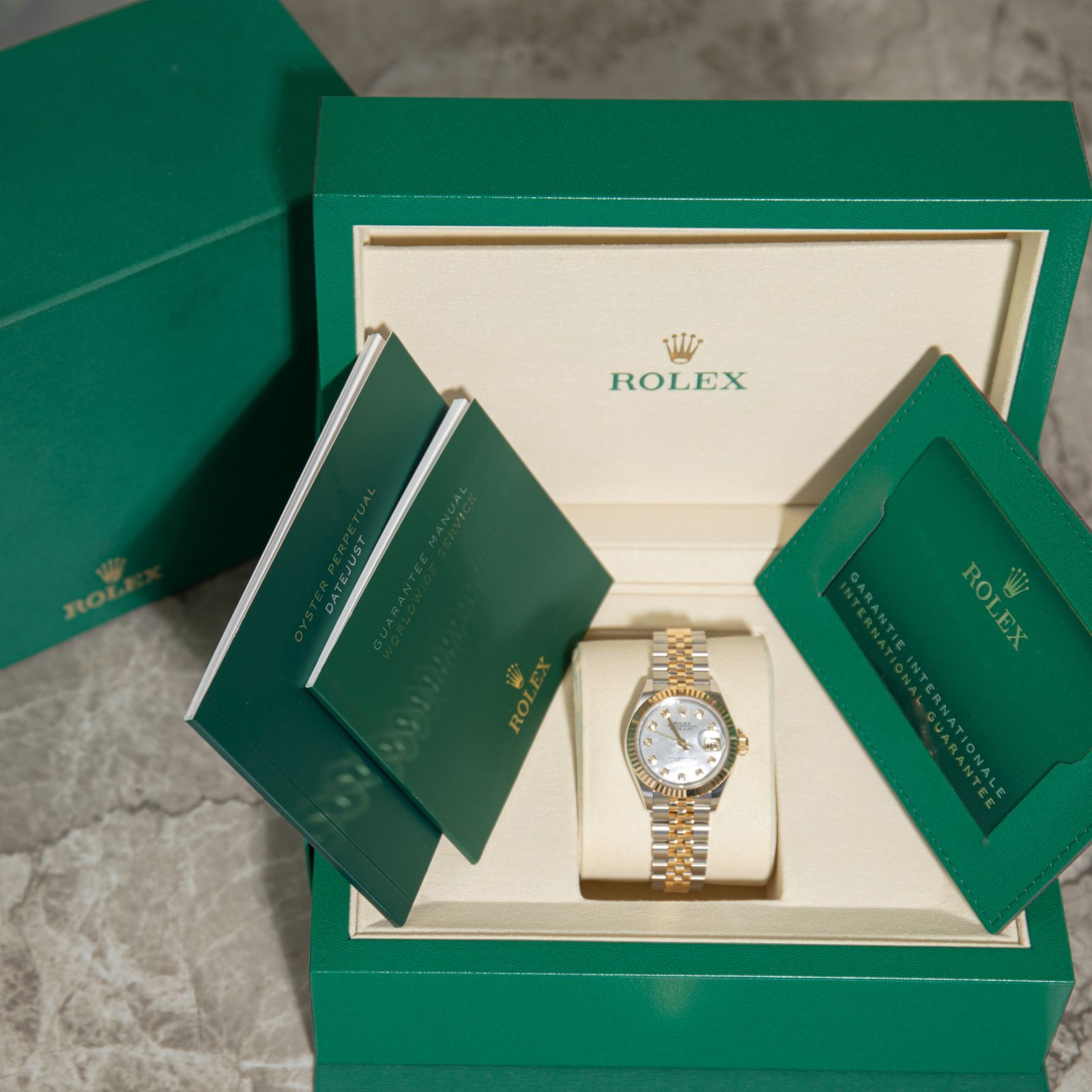 新品】ロレックス 時計 デイトジャスト28 279173NG ホワイトシェル 