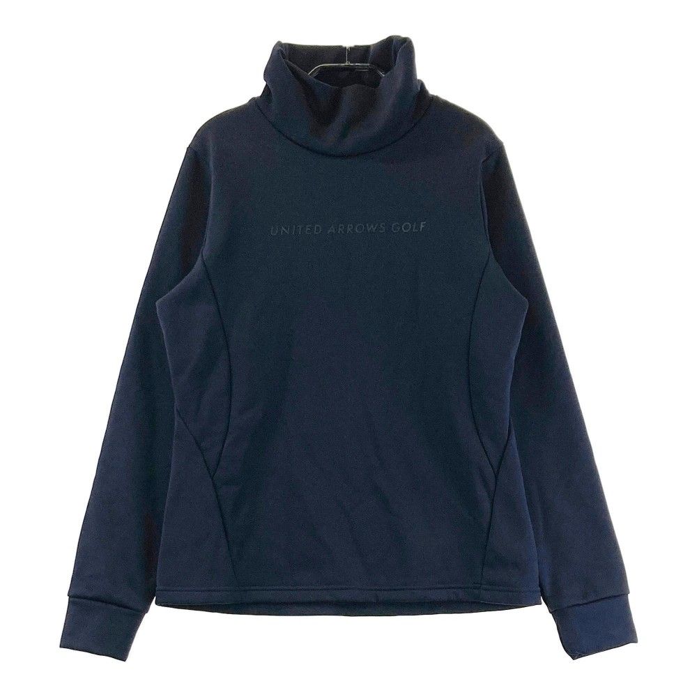 サイズ：Medium UNITED ARROWS GOLF ユナイテッドアローズゴルフ  裏起毛 ハイネック 長袖Tシャツ  ネイビー系 [240101432680] ゴルフウェア レディース ストスト サイズ：Medium UNITED ARROWS GOLF ユナイテッドアローズゴルフ