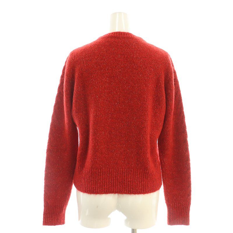 新品　未使用　BLUMARINE　ニット VIS(ビス) / サイドカット箔ニットプルオーバー (トップス