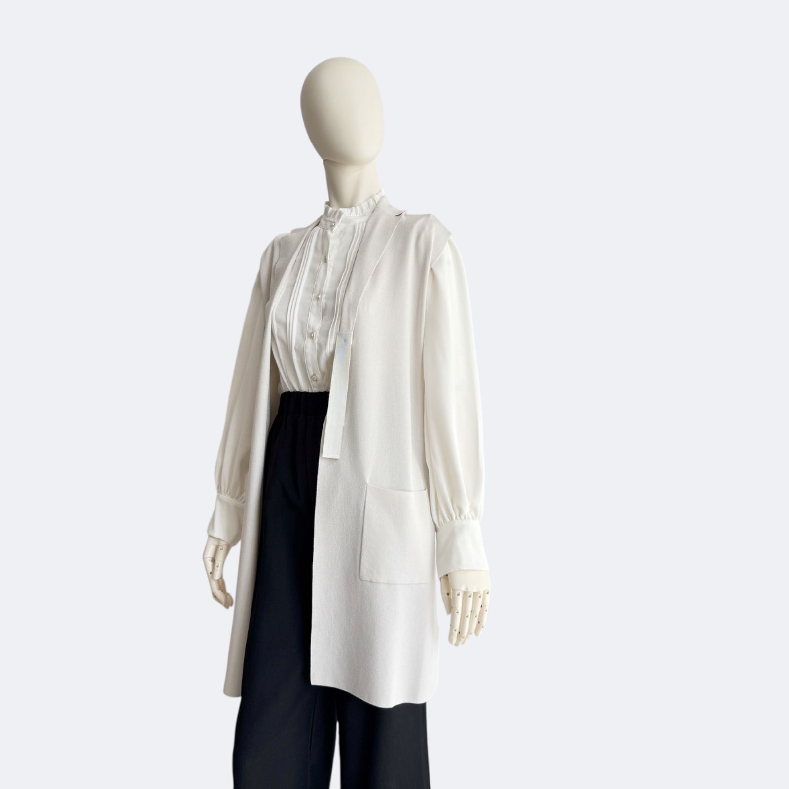 LANVIN COLLECTION ランバン ジレ グレー レディース ベスト LANVIN COLLECTION ランバン ジレ グレー レディース ベスト - メルカリ
