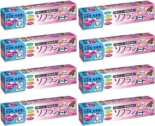 まとめ買い 乾燥機用ソフラン シートタイプ柔軟剤 25枚×8個