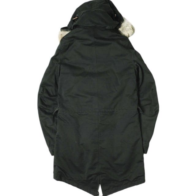wjk M-52 destroy cotton twill モッズコート 黒 【公式通販】