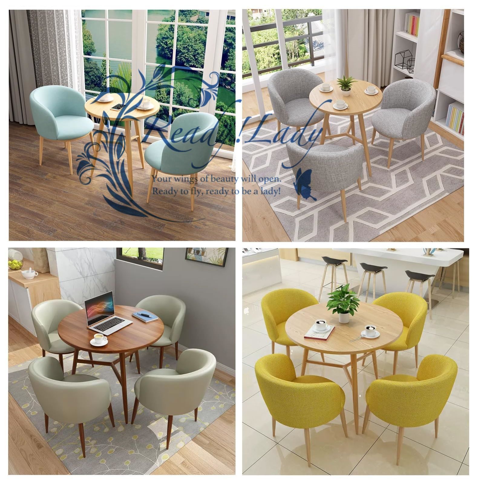 オフィス受付用ラウンドテーブルと椅子のセット、小さな会議テーブル、コーヒーキッチンダイニングセット - 交渉テーブル、受付テーブルと 受付交渉テーブル 、オフィス受付室クラブテーブルと椅子セット、小さな会議室テーブル、コーヒーキッチンダイニングテーブルセット ...