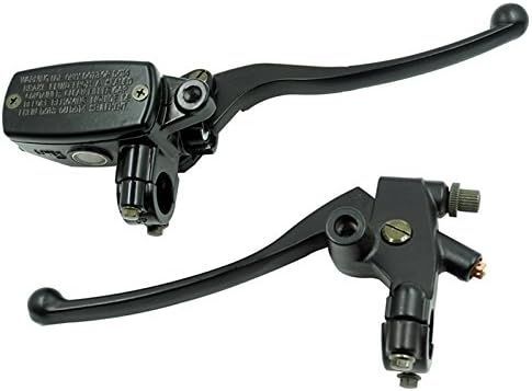 【在庫処分】バイク 22mmハンドル用 ブレーキ クラッチレバー マスターシリンダー セッ/汎用
