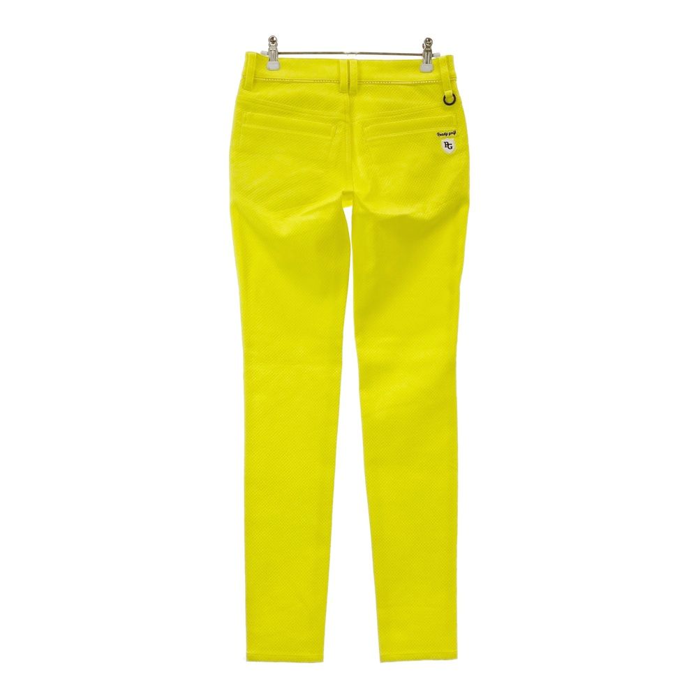 サイズ：0 PEARLY GATES パーリーゲイツ 055-2231902 パンツ  イエロー系 [240101513273] ゴルフウェア レディース ストスト