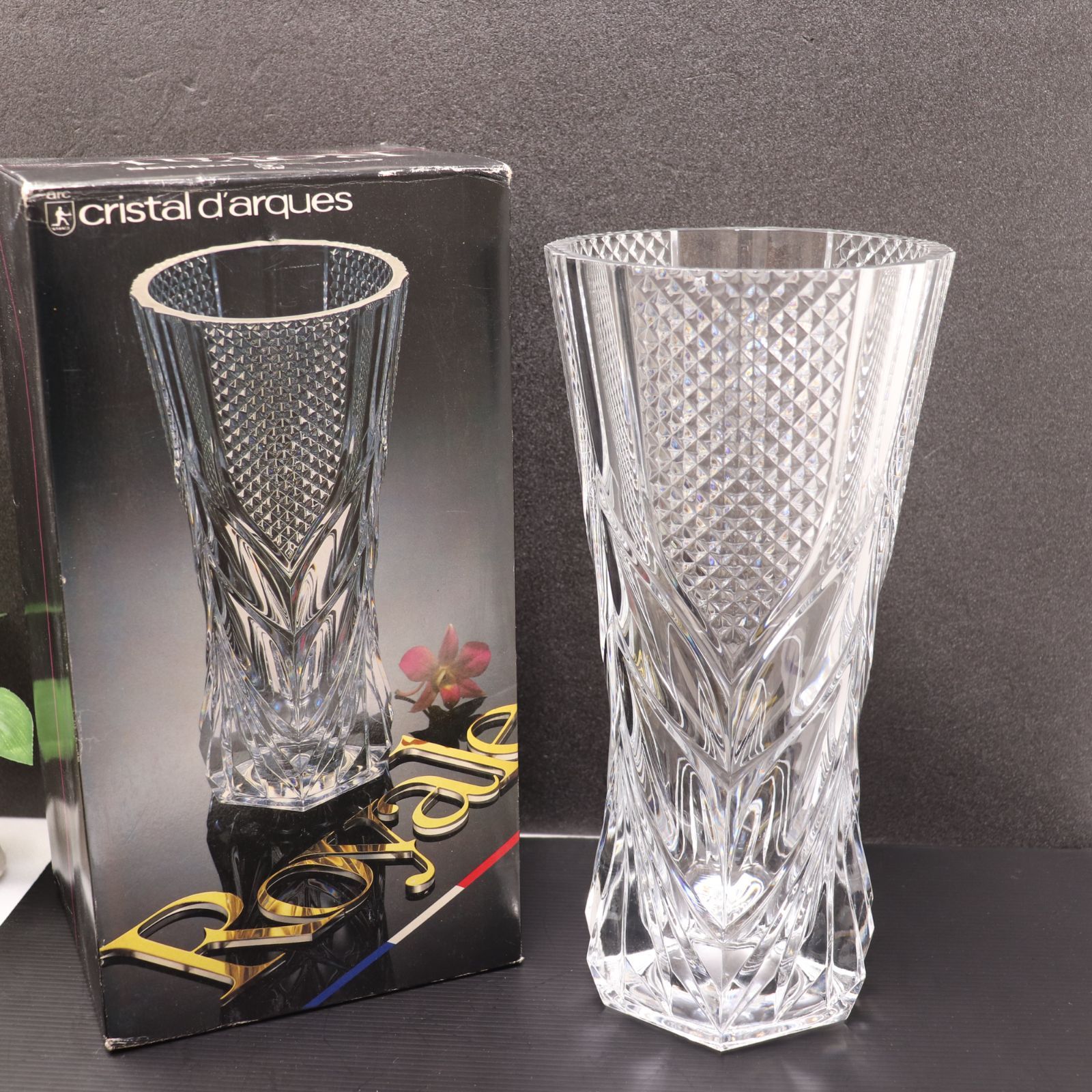 Cristal d’Arques クリスタルダルクの花瓶 フランス製 Amazon.co.jp: フランス製 花瓶 cristal d'arques クリスタル