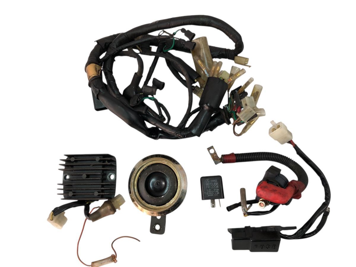 車 レブル250 SP スペシャル MC13 電装セット メインハーネス レギュレーター スターターリレー 他 2753-M5822