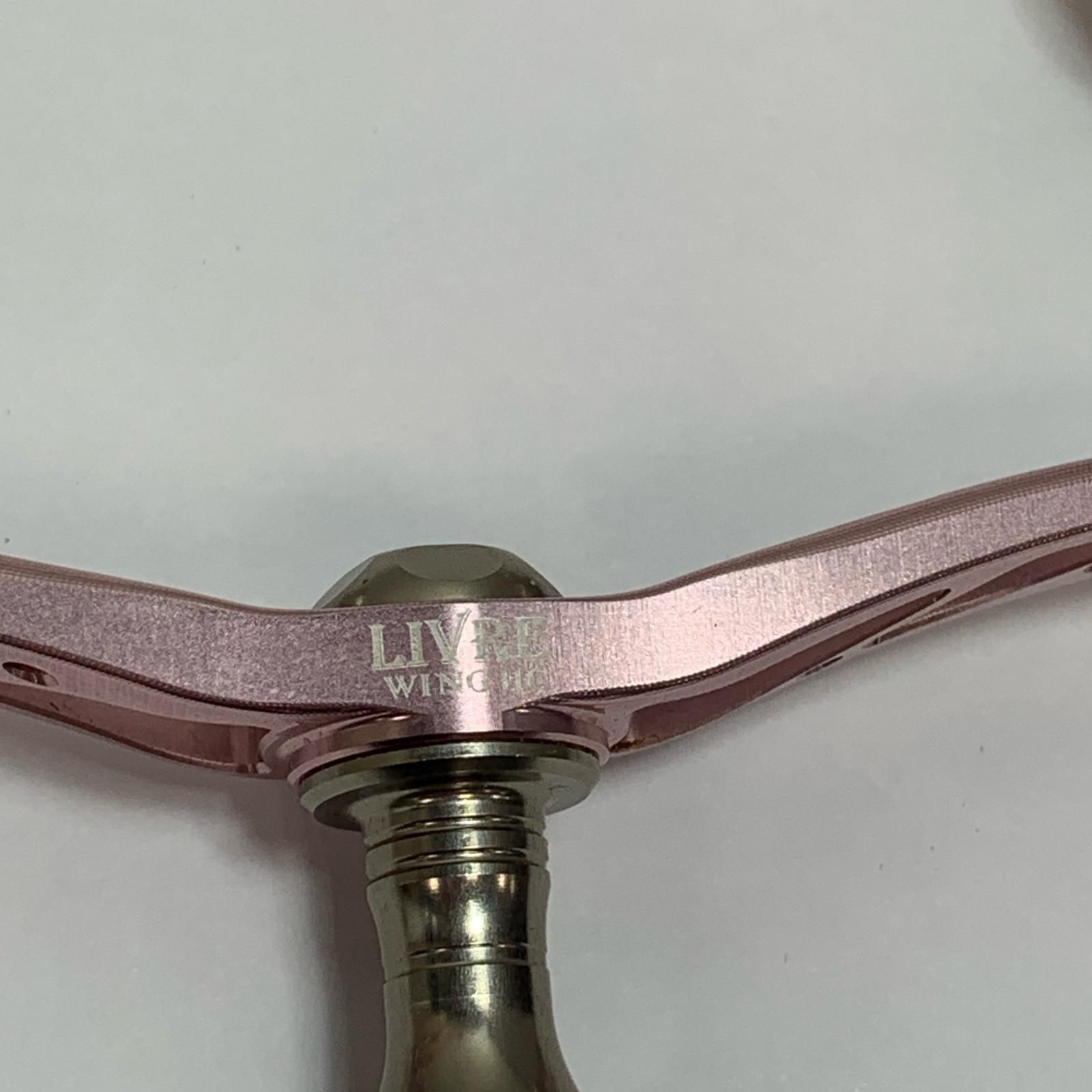  LIVRE さくらリミテッド 本体のみ スレあり WING 110 スピニングリールパーツ リールパーツ