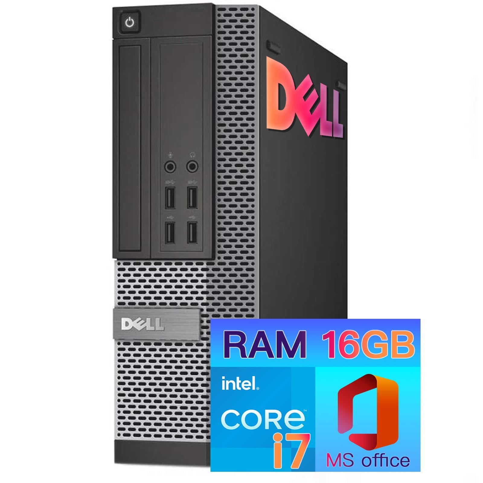 【特価商品】Office 7020/9020SFF、MS 2019 デスクトップPC】OptiPlex Home&Business(永続版)搭載/Windows i7 11 Pro/メモリ16GB 【intel 高速SSD:256GB Dell 高性能パソコン