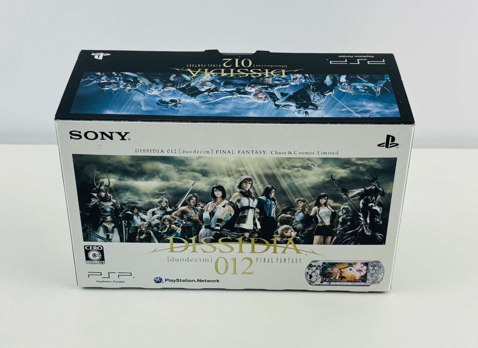 完備品 PSP3000 ディシディア FF ホワイト Chaos ＆ Cosmos Limited DISSIDIA 数量 版