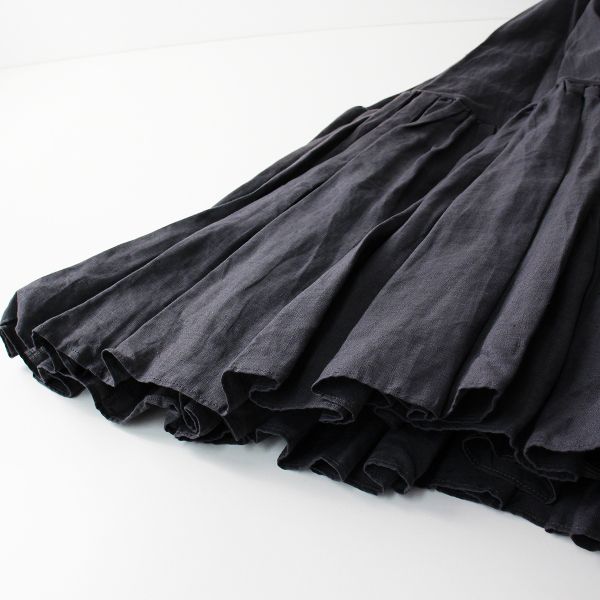 美品✨ マディソンブルー　HEM GATHER SKIRT スカート リネン 美品✨ マディソンブルー HEM GATHER SKIRT スカート リネン