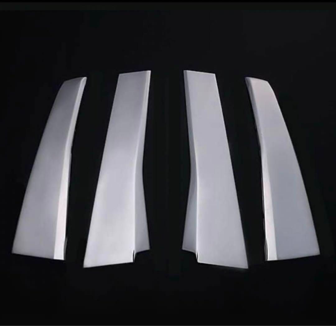 アルファード ヴェルファイア 30系 前期 後期 ピラーカバー ウィンドウパネル ピラー ステンレス メッキ クローム カスタム トヨタ トヨタ アルファード ヴェルファイア 30系 年式：2015年2月〜