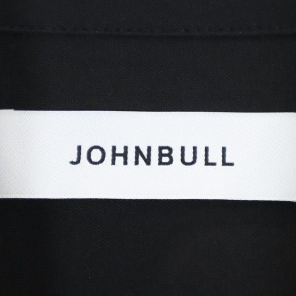 未使用 ジョンブル エンブロイダリーシャツ M ブラック Johnbull 刺繍 メンズ 【200502】