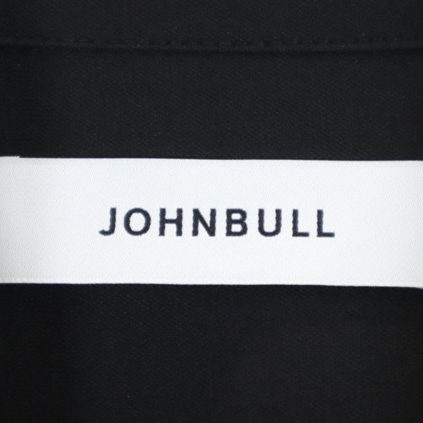 johnbull オーガンジーエンブロイダリーシャツ　美品 未使用 ジョンブル エンブロイダリーシャツ M ブラック Johnbull