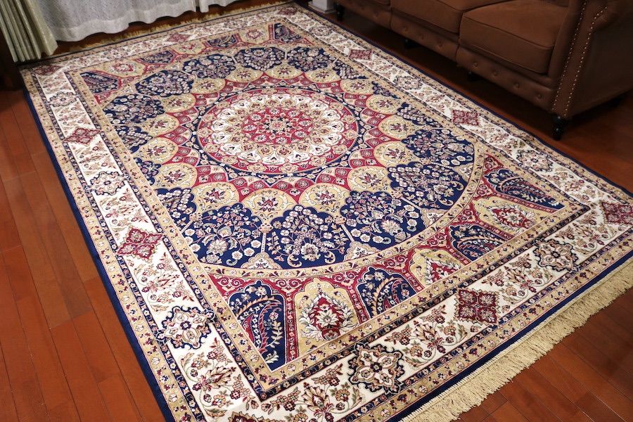 ペルシャ柄絨毯 200×290 新品未使用 大判ラグ カーペット 訳あり 限定価格 ペルシャ柄絨毯 200×290 新品未使用 大判 ラグ