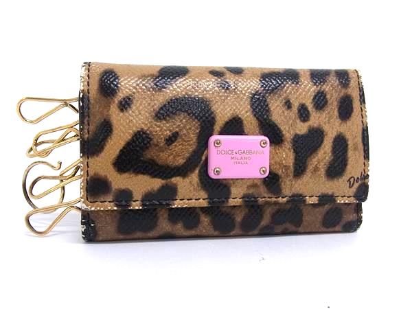 ゆっきーなさん専用！キーケース ヒョウ柄 ドルガバ ハイブランド ドルガバ キーケース ゆっきーなさん専用！キーケース ヒョウ柄