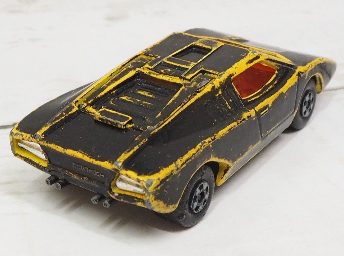 MATCHBOX Superfast #27【Lamborghini Countachランボルギーニ カウンタック】イギリス製ミニカー■LESNEY  1973マッチボックス【中古】