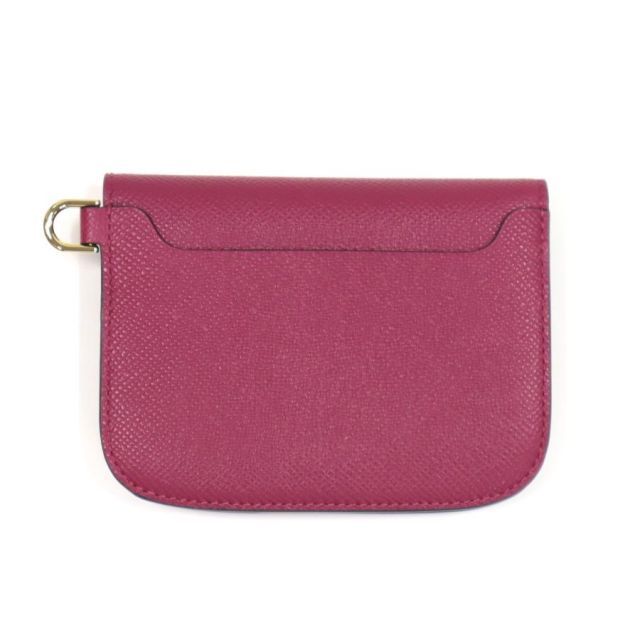 デルヴォー 二つ折り財布 レディース レッド Vagabond Compact