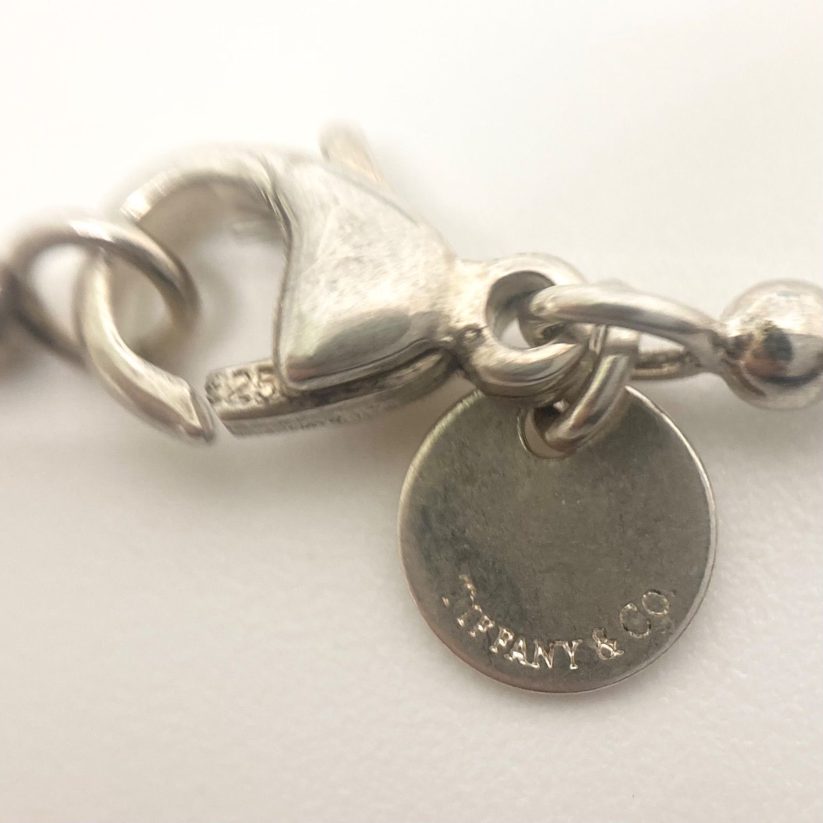 ◇Tiffany&Co.◇ティファニー ネックレス シルバー925 コインエッジ