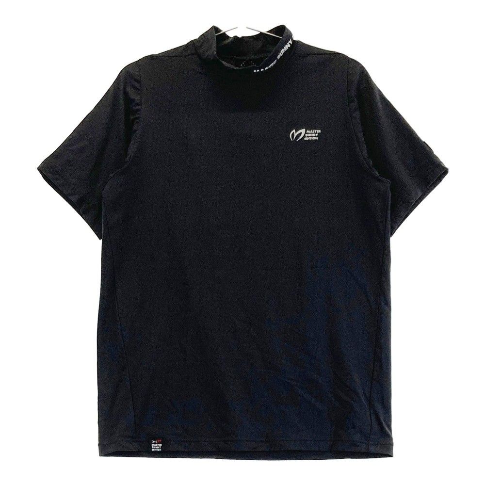 サイズ：4 MASTER BUNNY EDITION マスターバニーエディション  モックネック半袖Tシャツ  グレー系 [240101202841]# ゴルフウェア メンズ ストスト