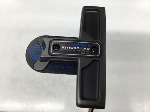 オデッセイ STROKE LAB 2BALL BLADE 34インチ パター PT スチール フレックスその他 メンズ 男性用 右利き 右用 Cランク ゴルフクラブ