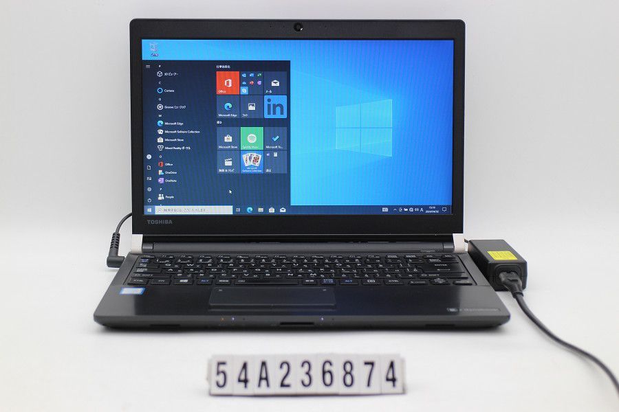 東芝 dynabook R73/H Core i5 7200U 2.5GHz/8GB/128GB(SSD)/13.3W/FWXGA(1366x768)/Win10 USB不良【54A236874】