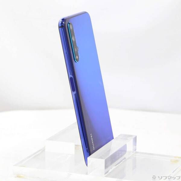 中古品〕 nova 5T 128GB クラッシュブルー YAL-L21 SIMフリー