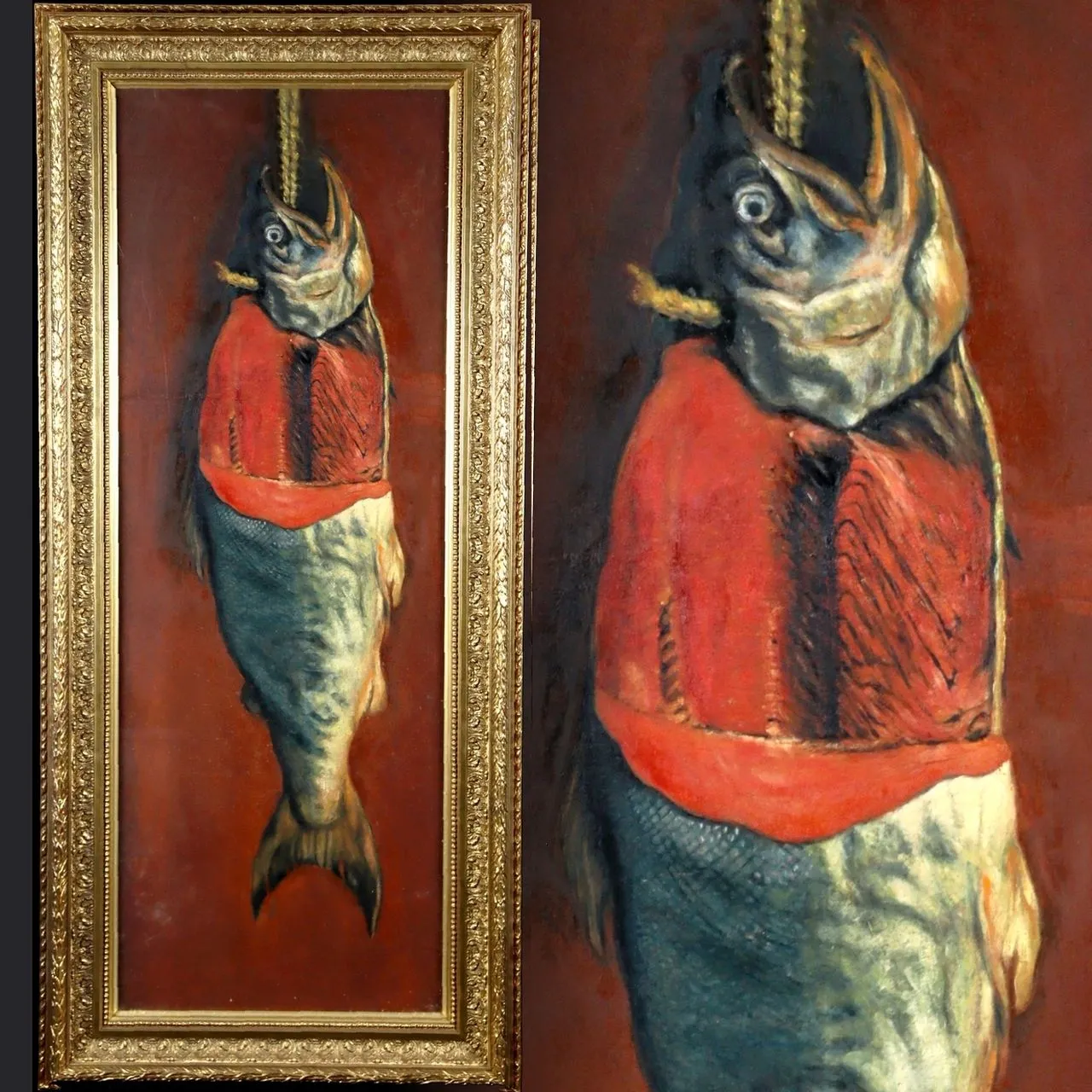 2025年最新】鮭の絵画の人気アイテム - メルカリ